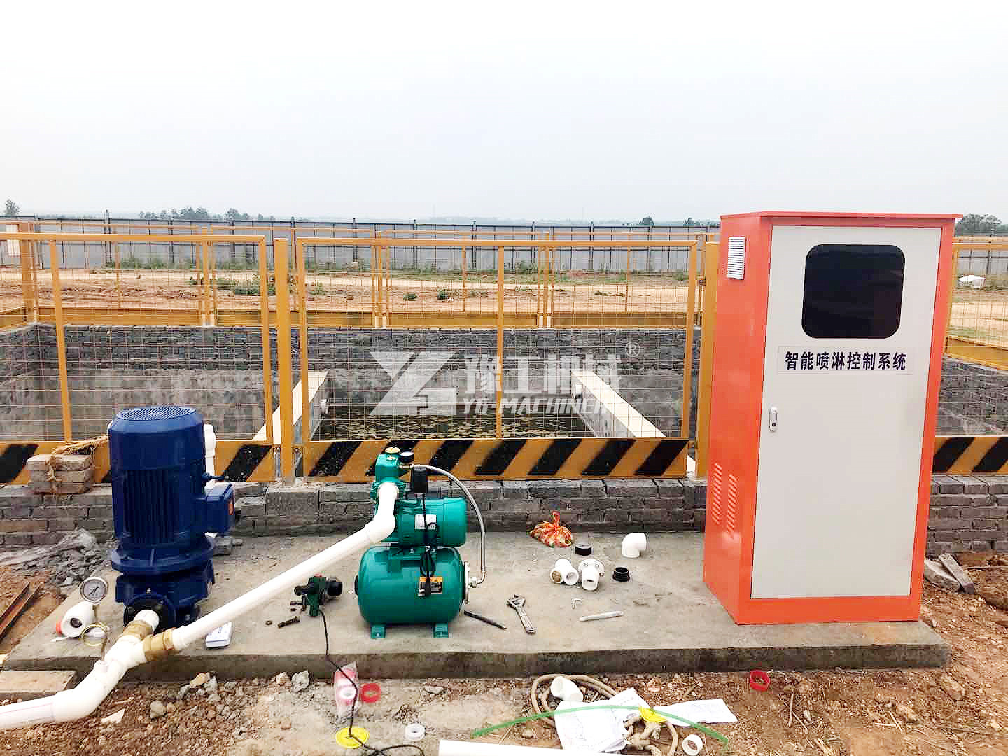 桥梁智能喷淋养护设备